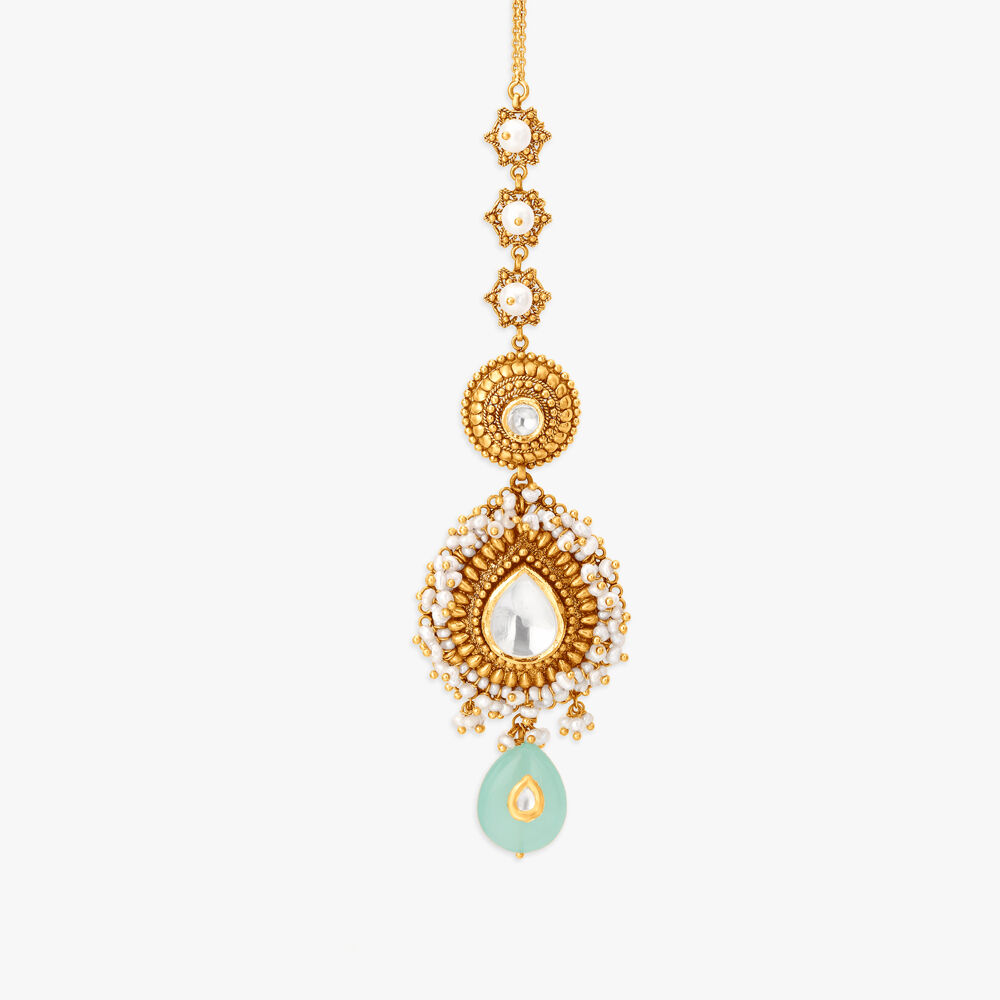 Buy Pristine Gold Maang Tikka at Best Price Tanishq US