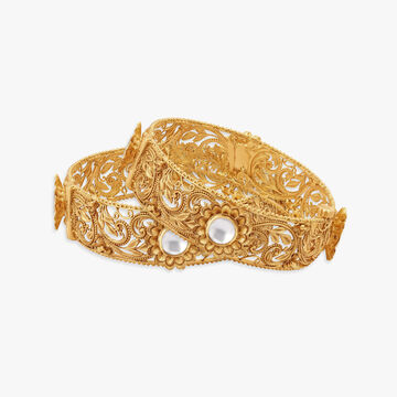 Royal Glass kundan Bangle
