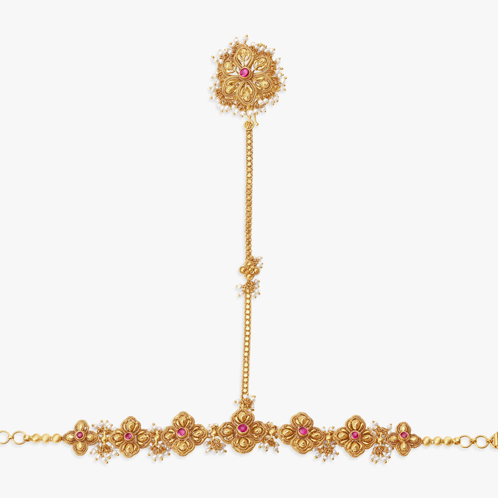 Hathphool gold design online