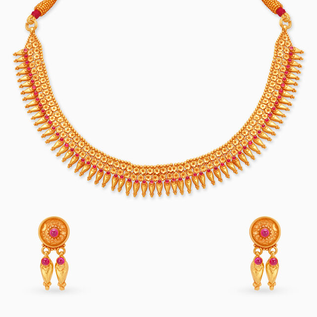 Splendid Intricate Necklace Set,,hi-res 