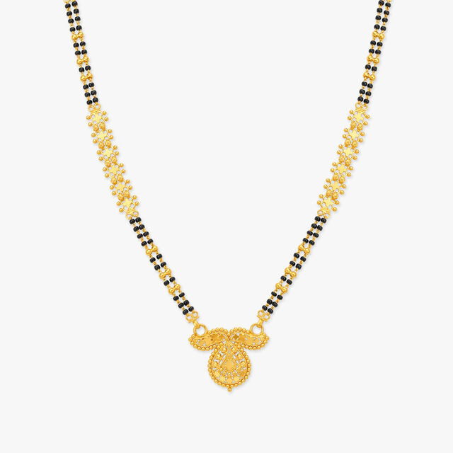 Elegant Teardrop Mangalsutra 