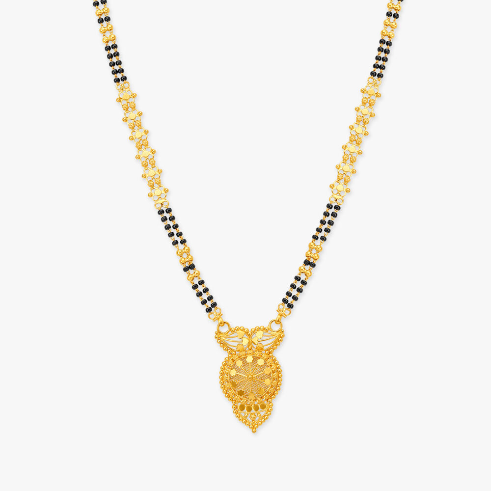 Shop Gold Mangalsutra Designs Online at Best Prices Tanishq UAE