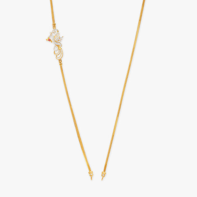 Traditional Diamond Mugappu Chain
