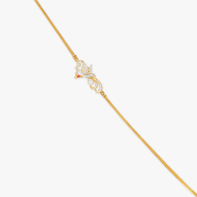 Traditional Diamond Mugappu Chain