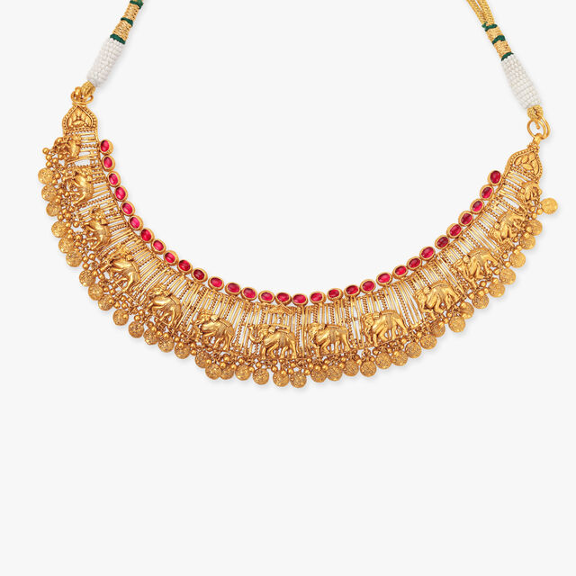 The Gaja Coin Necklace Set,,hi-res 3