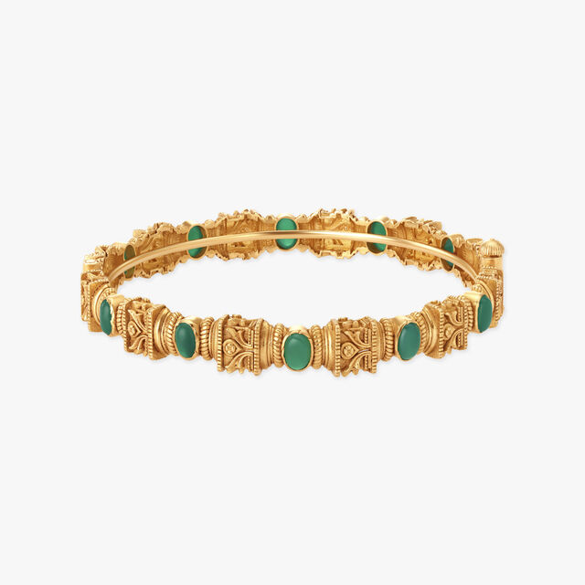 Ramappa Pillar Detail Bangles - Set of 2 Bangles,,hi-res 