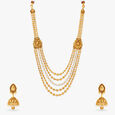 Antique Finish Five Layer Necklace Set 2