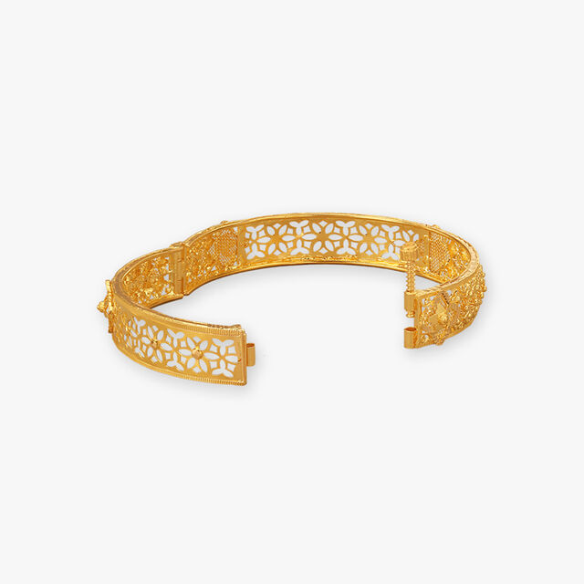 Heritage Charm Gold Bangles 2