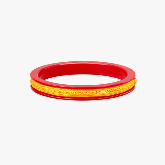 Elegant Minimal Gold Bangles