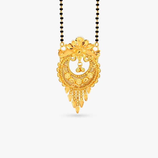 Verdant Vines Gold Pendant 