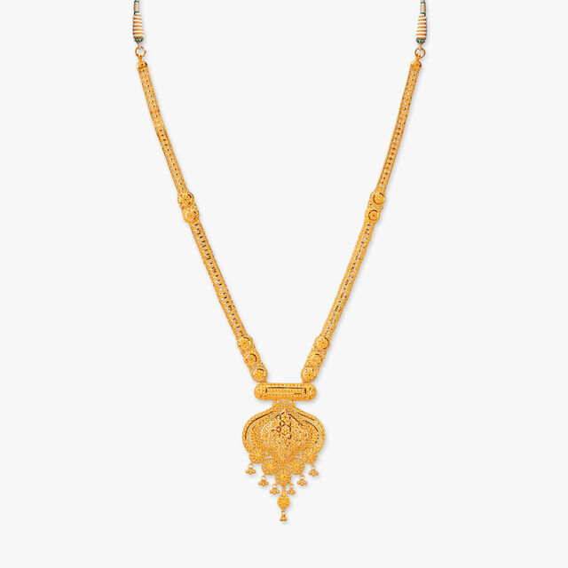 Tanishq 22KT Gold Necklace Set 2