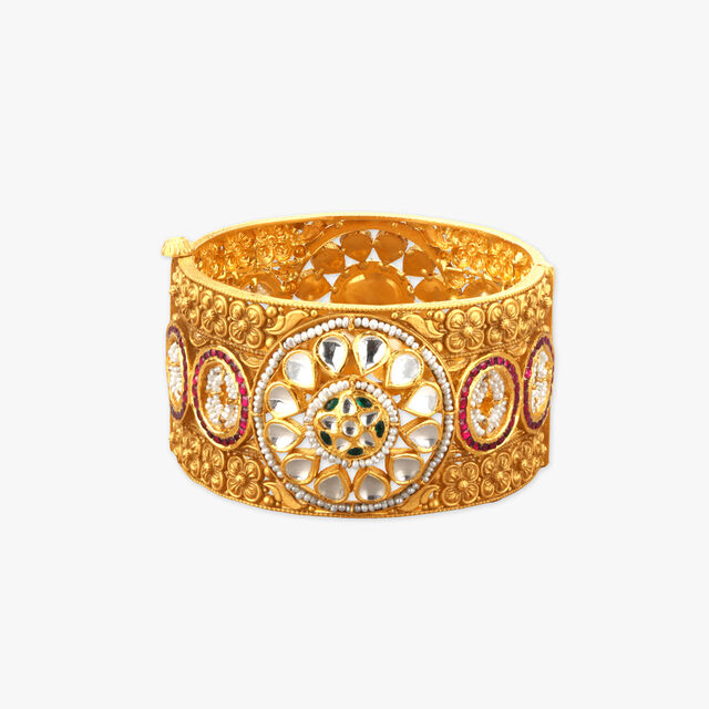 Nakshi Elegance Gold Bangles 3