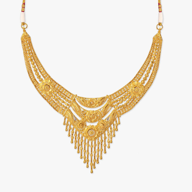 Timeless Grace Gold Necklace Set 2