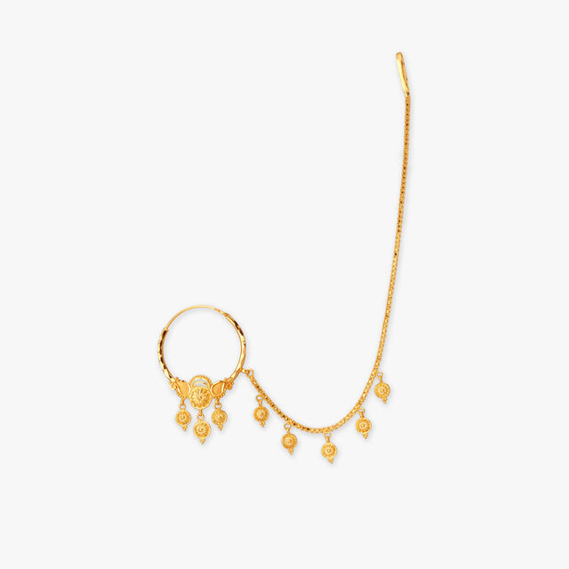 Delicate Droplet Gold Nath 2