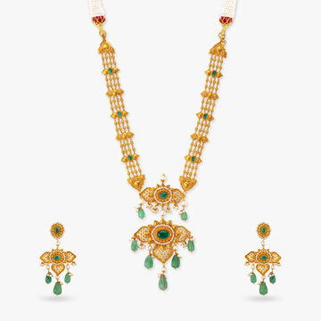 Lustrous Haraam Necklace Set