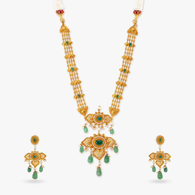 Lustrous Haraam Necklace Set 