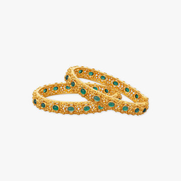 Verdant Emblem Bangle