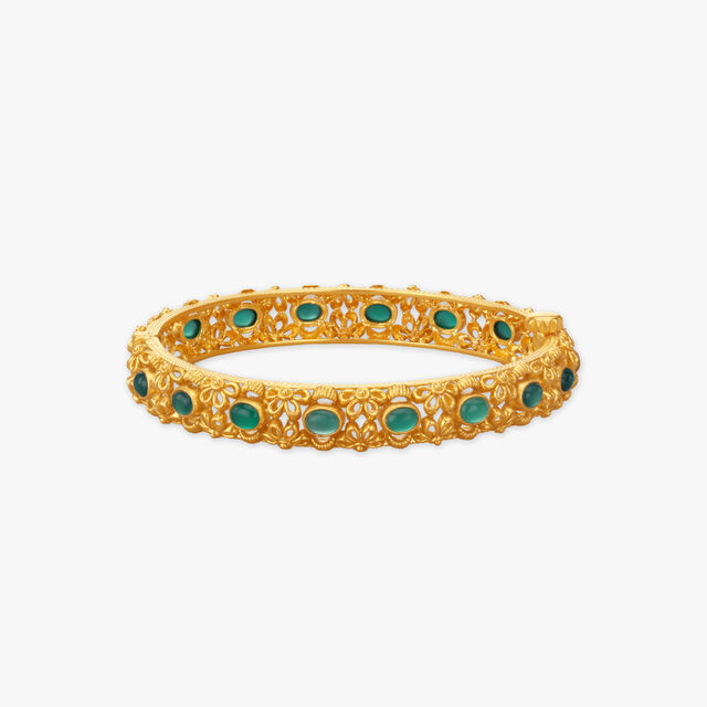 Verdant Emblem Bangle
