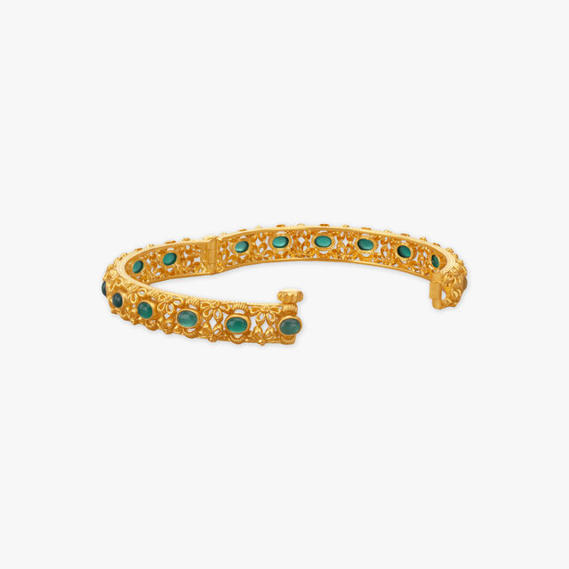 Verdant Emblem Bangle