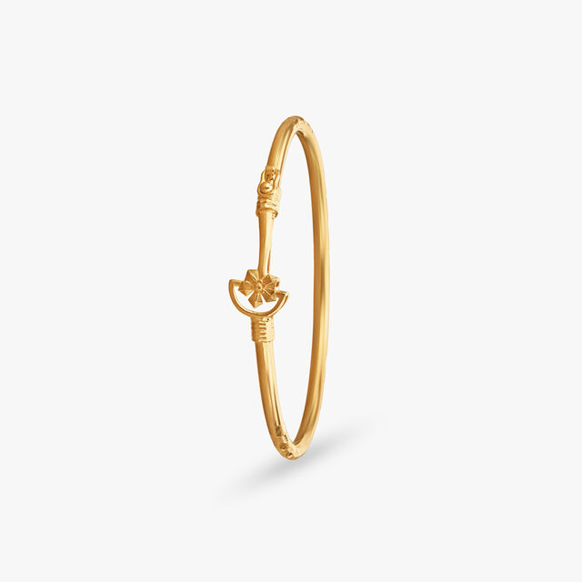 Opulent Regal Gold Bangle 2