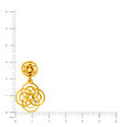 Mia by Tanishq Friends of Bride 18KT Yellow Gold Drops,,hi-res 4