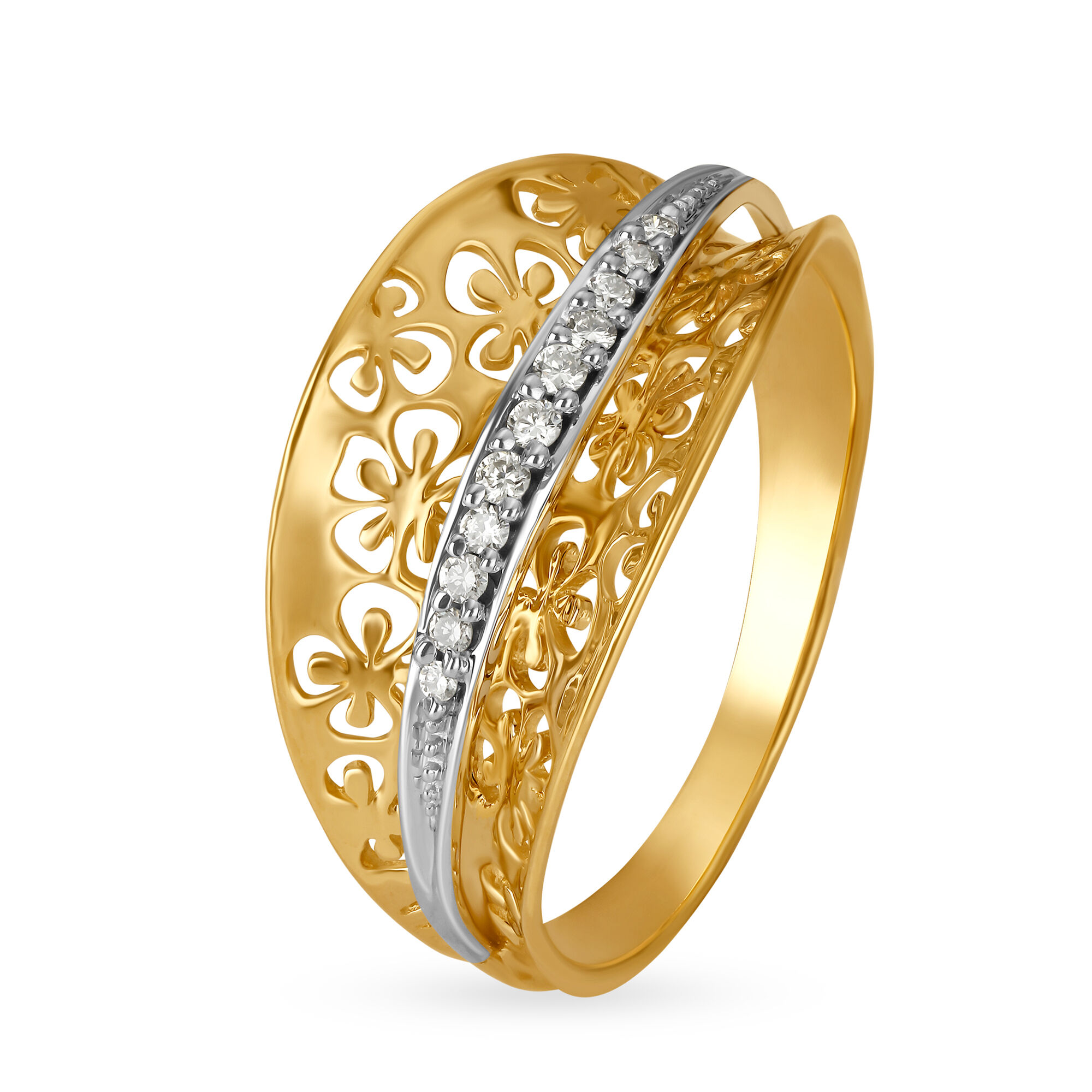 Tanishq mia gold rings hot sale