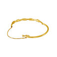18KT Yellow Gold Colours at Work Bangle 2