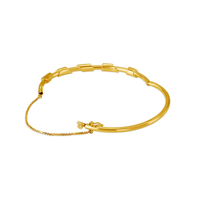 18KT Yellow Gold Colours at Work Bangle 2