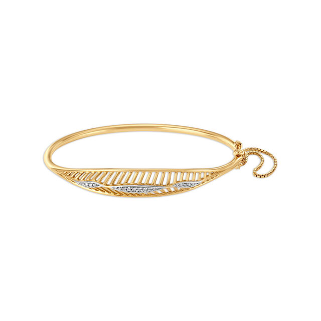 Feathered Beauty Gold Bracelet 2