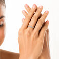 Mia All-Rounders by Tanishq 18KT Yellow Gold Diamond Finger Ring,,hi-res 2