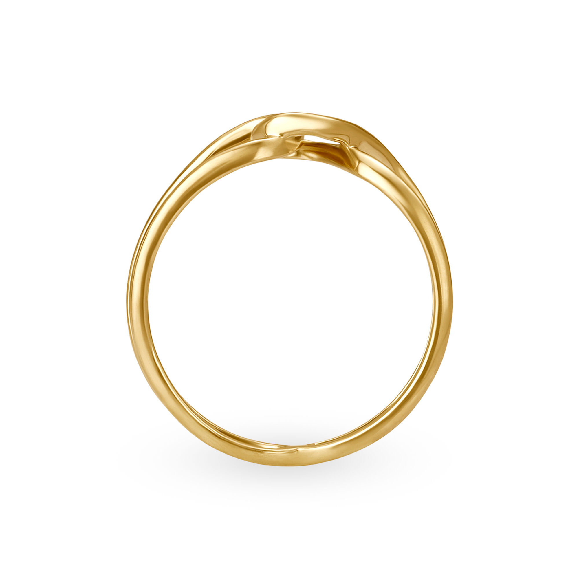 Buy Mia Glintz by Tanishq 18KT Yellow Gold Finger Ring at Best Price ...