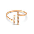 18 kt Rose Gold Finger Ring 2