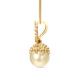 18KT Yellow Gold Pearl Pendant 2