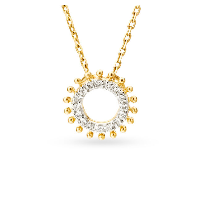 Mia by Tanishq Friends of Bride 18KT Alectrona Pendant 