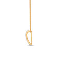 Mia Glintz by Tanishq 18KT Yellow Gold And Diamond Pendant 2