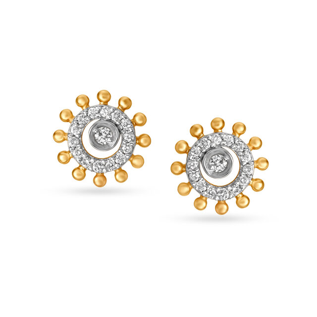 18KT Yellow Gold Earrings