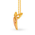 V-Day Collection From 18KT Yellow and Rose Gold Pendant,,hi-res 2