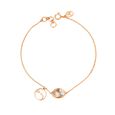 Minimalist Charm Rose Gold Bracelet,,hi-res 