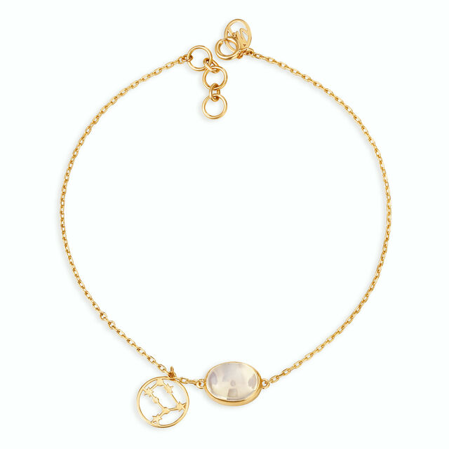 18KT Gemini Birthstone Yellow Gold Bracelet,,hi-res