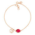 18KT Libra Birthstone Rose Gold Bracelet,,hi-res 
