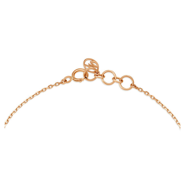 18KT Rose Gold Diamond Bracelet