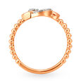 Mia by Tanishq 18KT Rose Gold Diamond Finger Ring 4