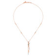 Mia by Tanishq 18KT White and Rose Gold Diamond Neckwear,,hi-res 