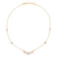 Mia by Tanishq 18KT Yellow and Rose Gold Diamond Neckwear,,hi-res 