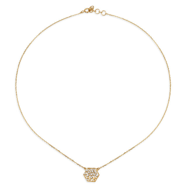 Mia by Tanishq 18KT Yellow Gold Diamond Neckwear,,hi-res 