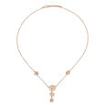 Mia by Tanishq 18KT Rose Gold Diamond Neckwear with Floral Design,,hi-res 2