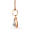 Mia 18KT Rose Gold Topaz Aries Birthstone Pendant,,hi-res 2