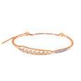 Mia by Tanishq 18KT Rose Gold Diamond Bangle,,hi-res 