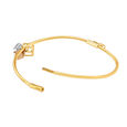 Mia by Tanishq 18KT Yellow White and Rose Gold Bangle,,hi-res 2