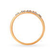 18KT Rose White Gold Diamond Finger Ring 3